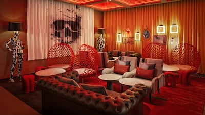 StreetXO's interiors are a mishmash of avant-garde art galleries, Victorian smoking lounges and somewhere people wake up in Saw films. Photo: StreetXO