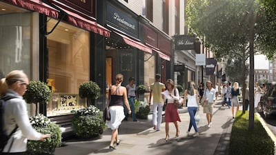 The plans were showcased by Singaporean developer Oxley and Irish developer Ballymore in both Dubai and Abu Dhabi last month, attracting more than 300 people. Courtesy of Ballymore