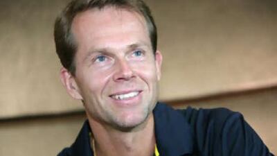 Stefan Edberg is looking to settle old scores in the Dubai tournament.