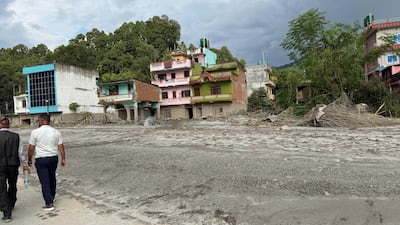 Nepali nationals are attempting to deliver critical aid to areas cut off by the August 26 flash floods. Photo: Shree Lamichhane