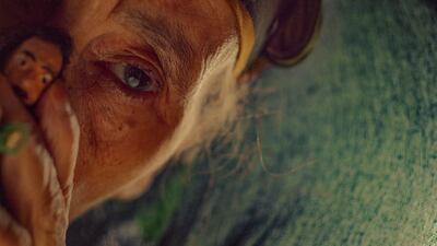 Director Asmae El Moudir’s grandmother, as seen in The Mother Of All Lies. Photo: Insightfilms