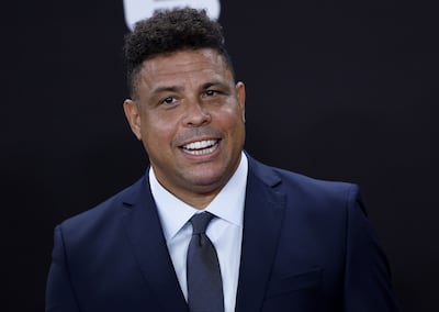 Former Brazilian footballer Ronaldo will be among the famous faces at the event in Dubai. EPA