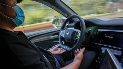 Hackers can potentially take over self-driving cars, causing them to crash into each other, other objects and people, an expert has said. EPA