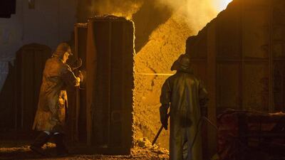 The Ilich plant is owned by Rinat Akhmetov, Ukraine's richest man, whose decision to send his workers to help chase away rebels was one of the first important signs that Kiev had a chance of reasserting control over rebel territory. Vasily Fedosenko / Reuters