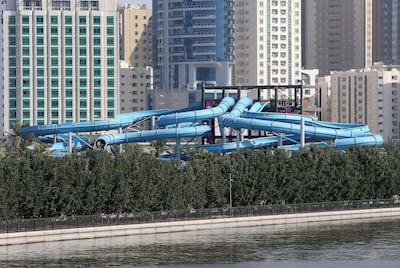 Al Montazah Water Park in Sharjah. Pawan Singh / The National