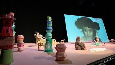 ‘Al Raheel/Departure’ features an all-female cast. Courtesy NYUAD