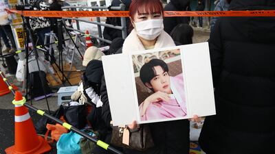 The other members of the group plan to pursue individual projects and BTS will reunite in 2025 after all members have completed their military service. Getty