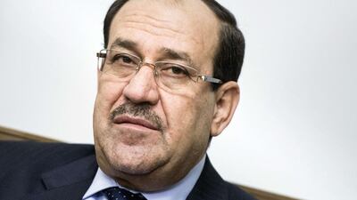 Iraqi Prime Minister Nouri Al Maliki in Baghdad on June 23. AFP Photo