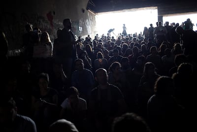 Film screenings at The Egg have attracted young people who have seen listings promoted via social media. Reuters