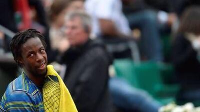 Gael Monfils lost at the French Open this year but won many hearts. Gerry Penny / AFP