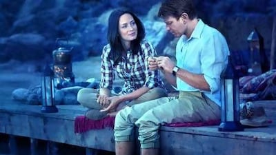 Emily Blunt and Ewan McGregor play an investment consultant and a British civil servant in Salmon Fishing in the Yemen. Courtesy CBS