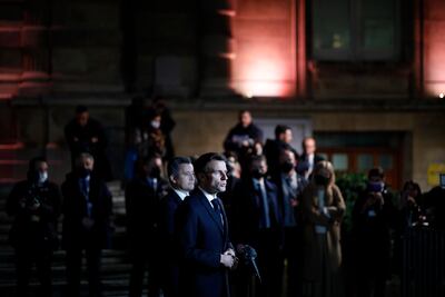 French President Emmanuel Macron pitched his ideas to EU home affairs ministers ahead of their summit. EPA