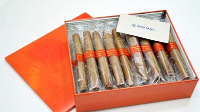 Yoku Moku’s melt-in-your mouth tea “cigars”. Courtesy Yoku Moku