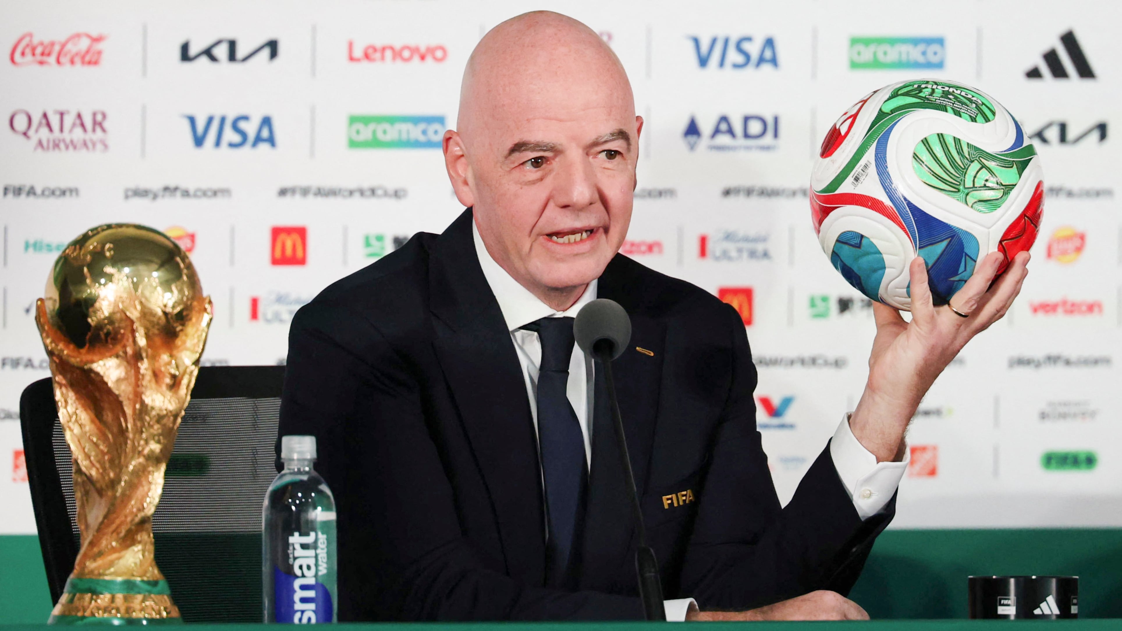 Image linked from the original feed: 'This proposal will not proceed': Fifa scraps controversial plan to sell stakes in World Cup