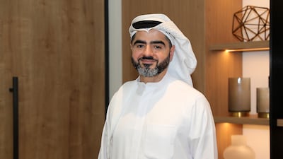 Faisal Falaknaz, Aldar Group's chief financial and sustainability officer, says the company remains bullish about the property market in the UAE. Pawan Singh / The National