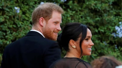 Prince Harry and Meghan Markle arrive at friend, Misha Nonoo's wedding in Rome, Italy. It is throught the Bahrain-born deisgner introduced the pair in 2016. Reuters