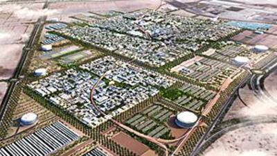 When Masdar City is fully built, it will have a population of 40,000, with 50,000 additional workers commuting in from surrounding areas. Once inside the confines of the city, these 90,000 will have no access to their beloved cars. A light rail system will, however, snake through the streets.