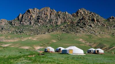 Nomadic life in Mongolia. Getty Images