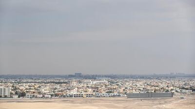 Mostly clear skies with scattered cloud in Dubai. Antonie Robertson / The National