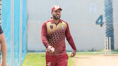 UAE bowler Mohammed Naveed will play for Kandahar Knights in the Afghanistan Premier League. Antonie Robertson / The National