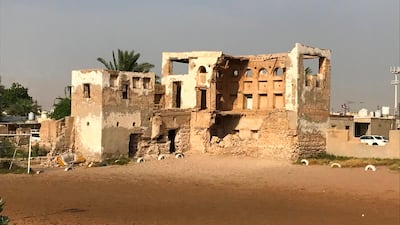 Today, the historical buildings are abandoned or used for storage