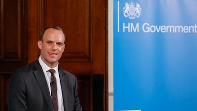 Dominic Raab, Britain's exiting the European Union secretary. Bloomberg