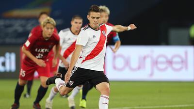 Santos Borre (River Plate). It was certainly not the tournament River envisioned. The South American champions, crowned winners of the Copa Libertadores earlier this month, were expected to face Real Madrid in the final, but came unstuck in the semi-final against Al Ain. Nevertheless, Santos Borre was a bright spark, nabbing two goals in the last four before tucking away a late penalty as River secured third spot. Later awarded the Bronze Ball. AP Photo