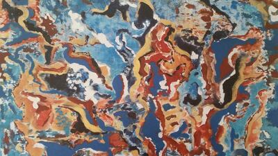 Untitled artwork by Wafa Al Hilali for Gallery 76. Courtesy Gallery 76