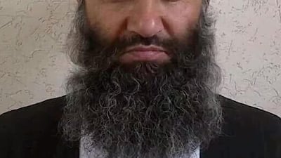 This undated file handout photograph released by the Afghan Taliban on May 25, 2016 shows, according to the Afghan Taliban, the new Mullah Haibatullah Akhundzada. AFP