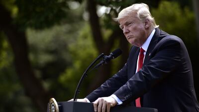 Progress in beating back the Aids epidemic faces a slowdown in international funding as US president Donald Trump has called for slashing US contributions to boosting global health. AFP / Brendan Smialowski