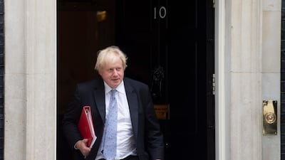British Foreign Secretary Boris Johnson was embarrassingly caught saying Brexit negotiations were heading for "meltdown" and expressing admiration for Donald Trump. Will Oliver / EPA