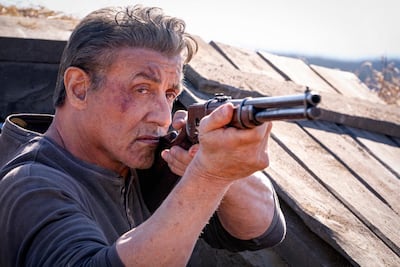 Stallone's last outing as Rambo could be here, in 'Rambo: Last Blood.' AP.