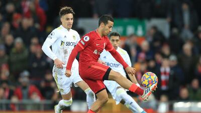 Thiago Alcantara – 8. The 30-year-old pressed hard and passed with aplomb. He was very influential until replaced by Henderson in the 68th minute. AFP