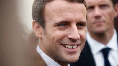 Russian intelligence agents attempted to spy on president Emmanuel Macron's election campaign earlier this year by creating phoney Facebook personas. AP / Thibault Camus