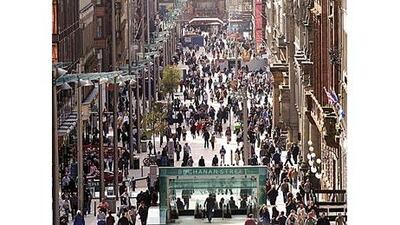 Shopaholics should head to Buchanan Street, home to a vast number of high-street brands.