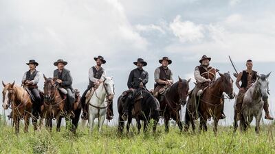 The Magnificent Seven is a reboot of the 1960 original which was directed by John Sturges. Sam Emerson / Metro-Goldwyn-Mayer Pictures / Columbia Pictures
