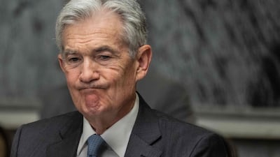 US Federal Reserve chairman Jerome Powell. AFP