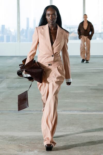 Soft suiting at Peter Do. Photo: Peter Do