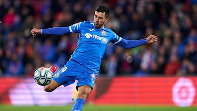 Angel Rodriguez of Getafe (10 goals). Getty Images