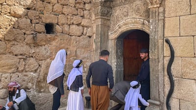 Lalish temple. Photo: Leon McCarron