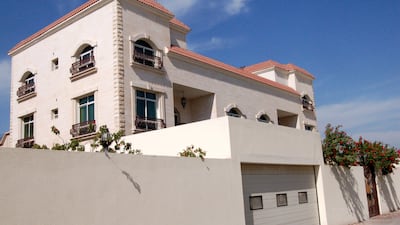 A four-bedroom villa in Khalifa City has hit the market. Courtesy of Crompton Associates