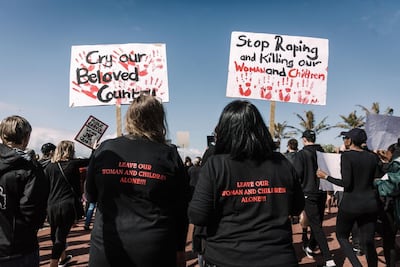 Women across all sectors of society in South Africa have spoken of their collective fear of walking the streets of their cities, and their profound anger that such a situation has been allowed to spiral out of control. AFP