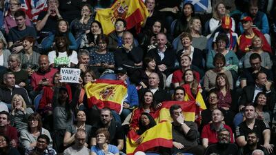 Fans watch Rafael Nadal against Andy Murray. Suzanne Plunkett / Reuters