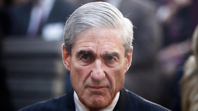 Over 22 months, Special Counsel Robert Mueller has charged six people connected to Mr Trump and another 28 people, including 26 Russians. AP Photo