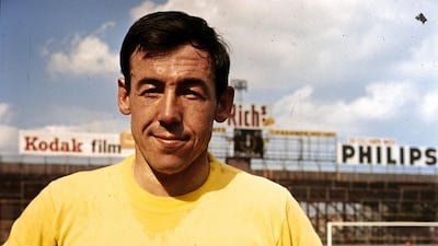 Gordon Banks with Stoke City in 1971. Getty Images