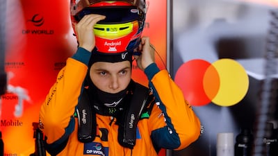 McLaren driver Oscar Piastri during second practice for the Japanese Grand Prix at Suzuka. EPA