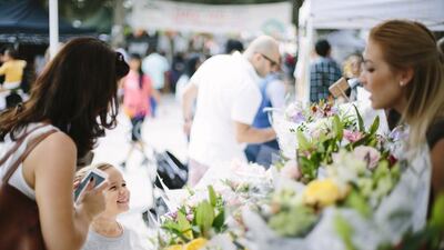 The Ripe Market in Zabeel Park will return during the first weekend of November. Rebecca Rees for The National