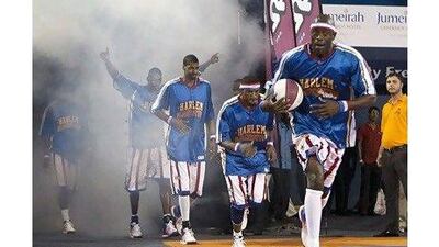 A reader says he was surprised to discover that the Harlem Globetrotters are still touring. Mike Young / The National