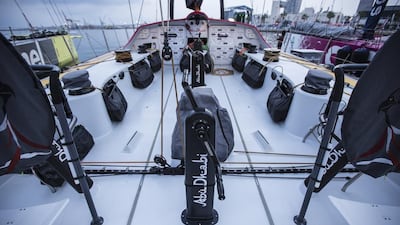 A photographic tour of Azzam, Abu Dhabi Ocean Racing's boat for the 2014/15 Volvo Ocean Race.