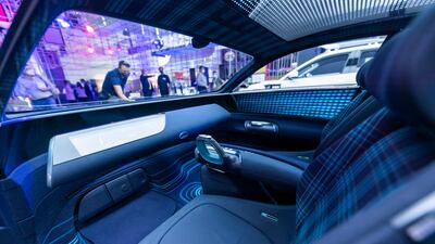 The Hyundai Prophecy offers a joystick steering system. Getty Images